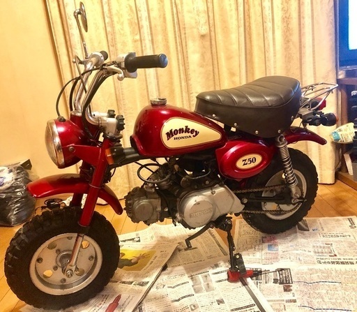 【交換・下取可】 HONDA モンキー Z50J 国産12V 正規車両 貴重ですノーマル 屋根下保管で綺麗です この機会に！ ※お話し中