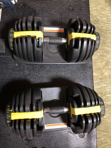 アジャスタブルダンベル 可変式ダンベル 24kg×2