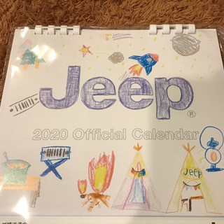 ⭐️新品未開封⭐️2020🇺🇸Jeep オリジナル　カレンダー　非売品