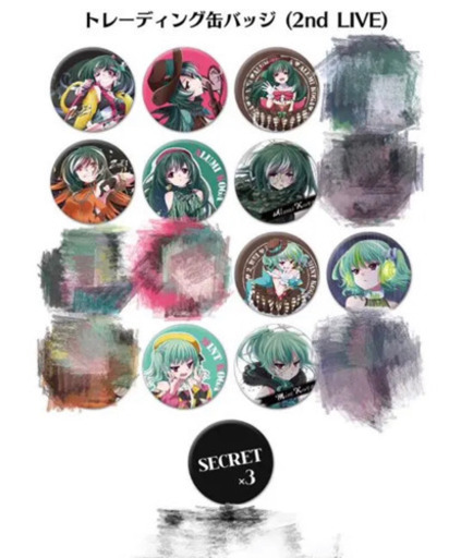 2_wEi 缶バッチ 8beatStory Tシャツ