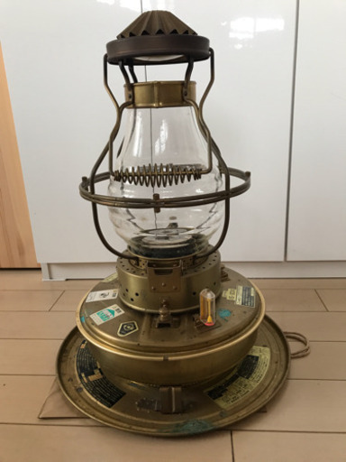 ニッセン日本船燈 ランプストーブ IS-3DX真鍮レトロ