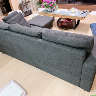 SAKODA”3人掛けソファ‼️オットマン付き、美品❗️ 【公式通販】