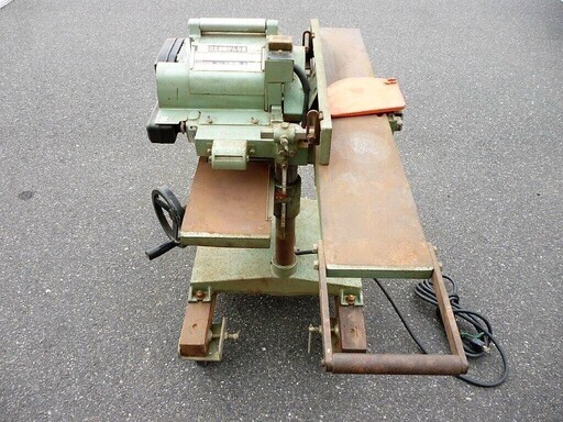 日立工機 小型 自動かんな盤 F-504B 電動カンナ 中古