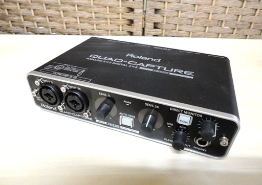 ROLAND ( ローランド ) / QUAD-CAPTURE UA-55 オーディオインターフェイス USBケーブル Driver CD-ROM付 札幌市 白石区 東札幌