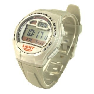 新品 カシオ 腕時計 スポーツギア Lap Memory 60 W 734j 7ajf ホワイト Umeusagi 八千代台のアクセサリー 腕時計 の中古 古着あげます 譲ります ジモティーで不用品の処分