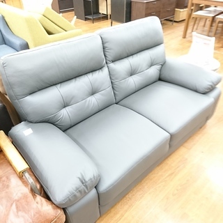 不二貿易 輸入革2Pソファー 【トレファク 川越店】