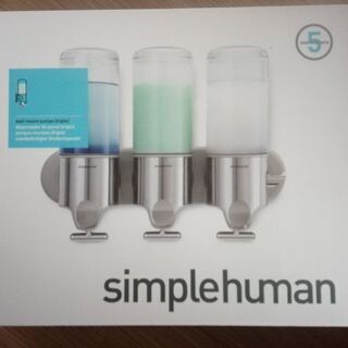 Simple humanのwall mount pumps