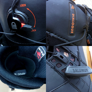 南12条店 未使用 SALOMON/サロモン DIALOGUE WIDE JP スノーボードブーツ ダイアログ ワイド仕様 18-19 25.5cm 