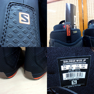 南12条店 未使用 SALOMON/サロモン DIALOGUE WIDE JP スノーボードブーツ ダイアログ ワイド仕様 18-19 25.5cm 