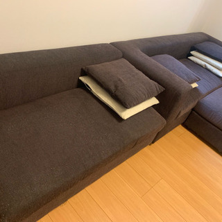 ほぼ新品 ソファー『オットマン付き