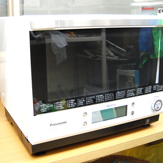 Panasonic ビストロ スチームオーブンレンジ NE-BS804 17年 ホワイト