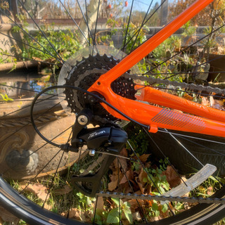 キャノンデール 2017クイック6 室内保管 Mサイズ オレンジ 美品