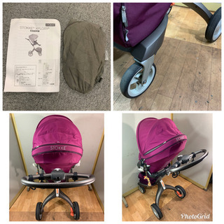 ストッケエクスブローリー/STOKKEXPLORY パープル ベビーカー ベビー