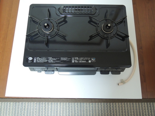 リンナイガスコンロ　都市ガス用　結構きれいだとおもいます。2018年製　 KSR641BKL