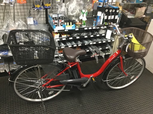 年末年始セール】 電動アシスト自転車 パス ナチュラM 26インチ レッド