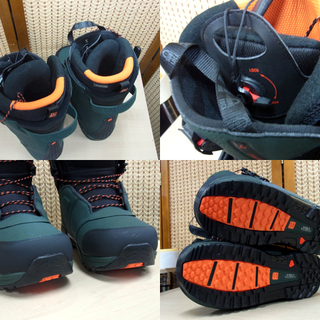  未使用 サロモン シナプス スノーボードブーツ 404946 ダークグリーン メンズ 18-19 26.5cm 南12条店