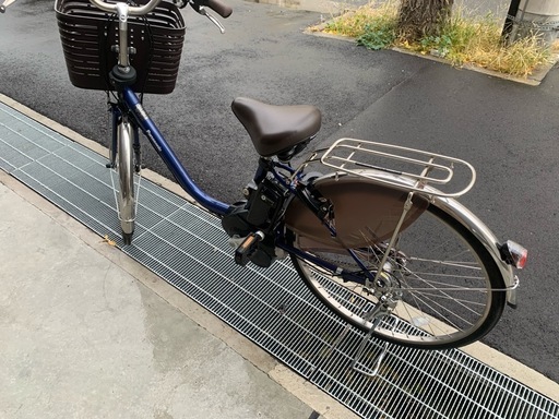 地域限定送料無料 パナソニック ビビ DX 16AH 子供乗せ 青 パスウィズ