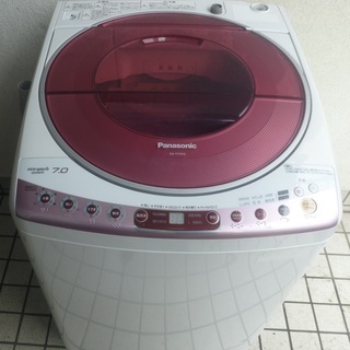 パナソニック７キロ全自動洗濯機