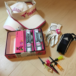 レディースゴルフクラブセット+小物一式