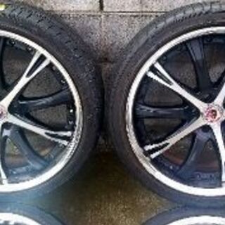 ニュービートル19インチタイヤ225/40r19　おまけのアルミホイール