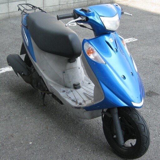 【嫁ぎ先が決まりました】スズキ アドレスV125G (CF46A K6) 走行4万8千km / 無改造 / 廃車済 / 現状渡し
