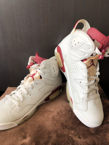 靴 NIKE AIR JORDAN 6 RETRO MAROON