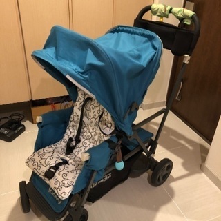 2人乗り　Joovy Caboose Ultraglight ベビーカー ジュービー カブースウルトラライトのレビュー : 4台目の2人乗り