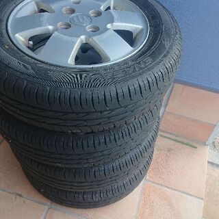 タイヤホイール付き 155/70 R13 エブリィワゴンなど