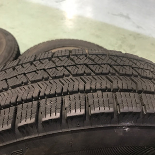 スタッドレスタイヤ鉄ホイールセット155/80R13
