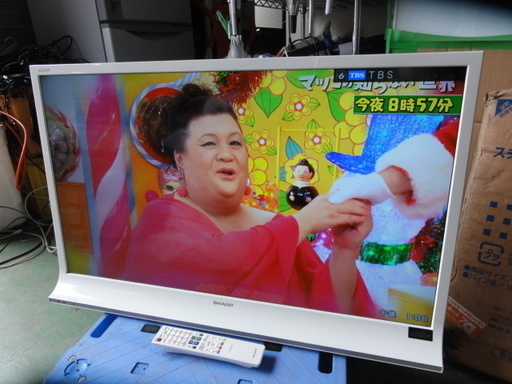 西０１０　シャープ　液晶テレビ　LED　４０型　２０１４年製　LC-40J9