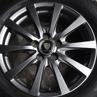 【お買い上げありがとうございました】トヨタ　ウィッシュ アルミホイール4本 MANARAY SPORT 195/65R15 スタッドレスタイヤSET 2016年製