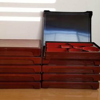 和膳　弁当箱　御膳　箱膳 10個セット