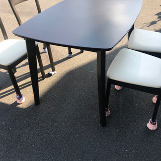 ダイニングテーブル ダイニングセット椅子4脚付き 中古 リサイクル 