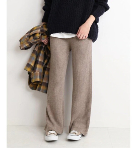 ☆新品☆スローブイエナ　リブニットパンツ