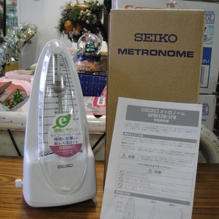 SEIKO セイコー 振り子メトロノーム SPM320 ピュアホワイト