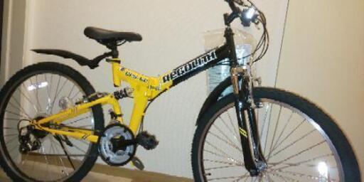 新品折りたたみ自転車
