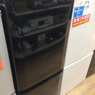 MITSUBISHI MR-P15D 2ドア冷蔵庫！半年保証付き！