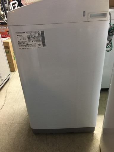 ☆中古 激安！！値下げ！ HITACHI　全自動電気洗濯機　5kg　NW-5WR形　2015年製　￥13,000円！！