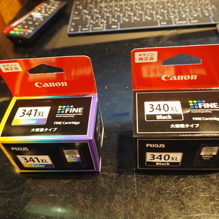 Canonプリンターインク　340XL 341XL