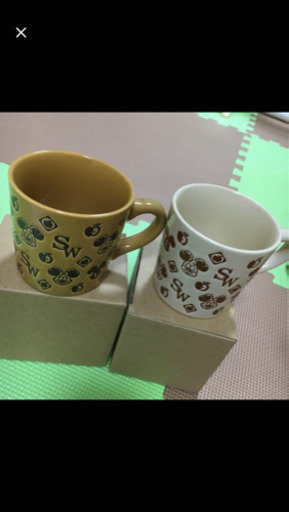 スペースワールド ペアカップ 新品