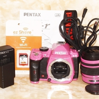 ☆美品級＆スマホ転送☆ペンタックス k-r レンズキット