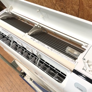 【管理KR101】 シャープ 2016年 2.2kw 6畳用 ルームエアコン AY-F22DKS 分解クリーニング済 ②
