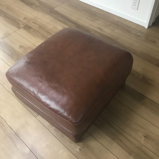 KEYUCA ケユカ 本革 3Pソファ＆オットマン