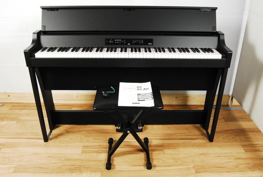 1591 KORG デジタルピアノ G1 Air ペダル付属 2017年製 椅子付 取扱説明書付 愛知県岡崎市直接引取可能　アントレ