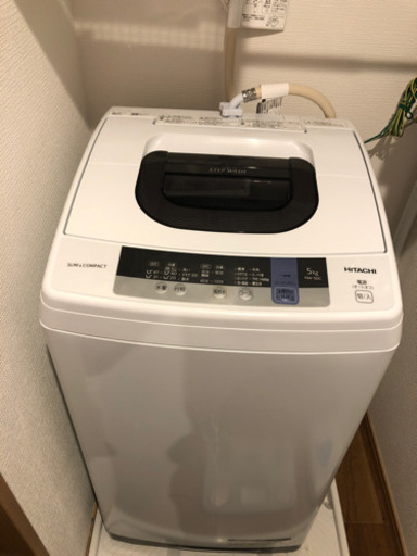 最新のデザイン 値下げしました‼️ HITACHI 洗濯機　2018年式 洗濯機