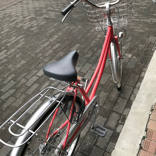 26インチ ママチャリ ledオートライト さびにくい、丈夫なステンレス