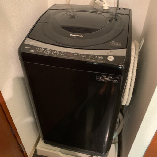パナソニック洗濯機 黒 Na Fs60h2 Eco Wash System 6 0 Aqua16 川崎の生活家電 洗濯機 の中古あげます 譲ります ジモティーで不用品の処分