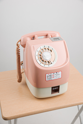 値下げしました】NTT 特殊簡易公衆電話 ピンク電話 675S-A2 (はま 