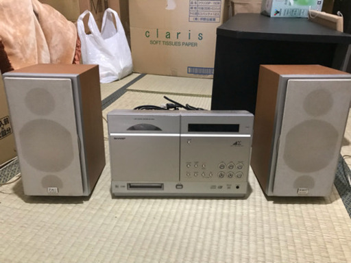 SHARP CDコンポ 川崎市宮前区より