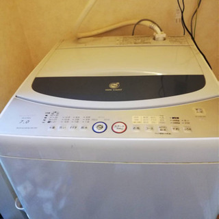 終了　洗濯機　2007年製　シャープ
